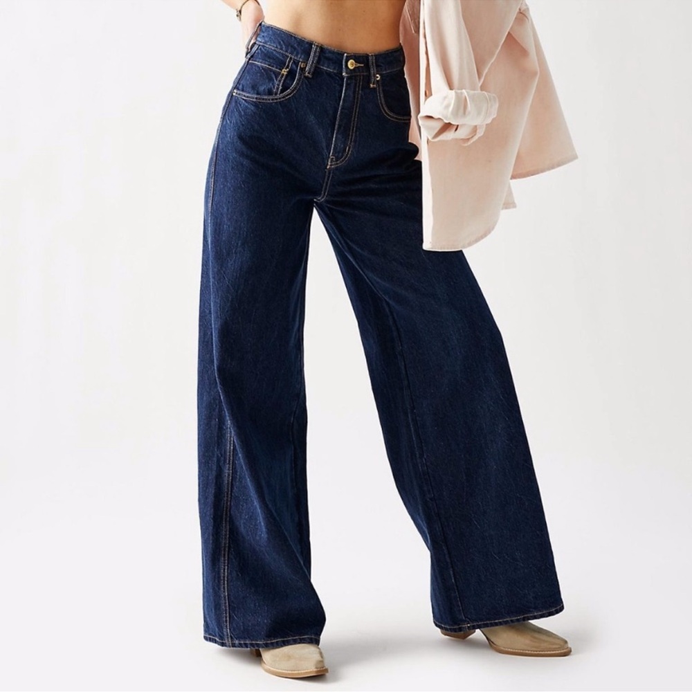 We The Free Curvy Gia Wide Leg